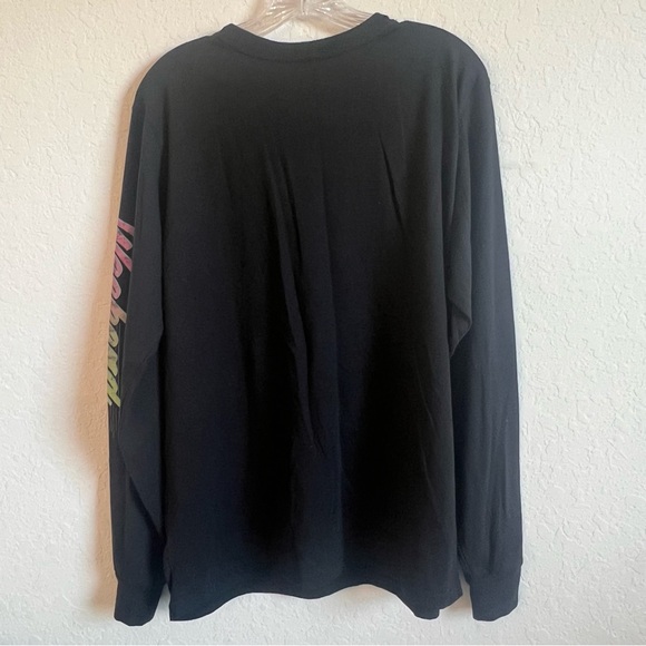 Chubbies “The Weekend has Arrived” Large Black Long Sleeve Shirt - Picture 4 of 5
